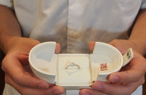 手づくり婚約指輪　プロポーズ