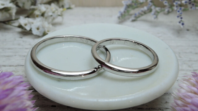 シンプル 手作り 結婚指輪