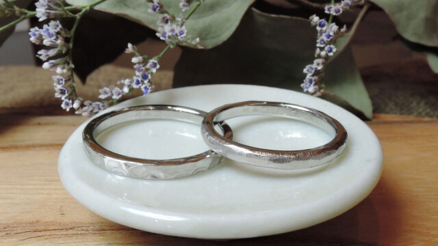 プラチナ 結婚指輪 手作り