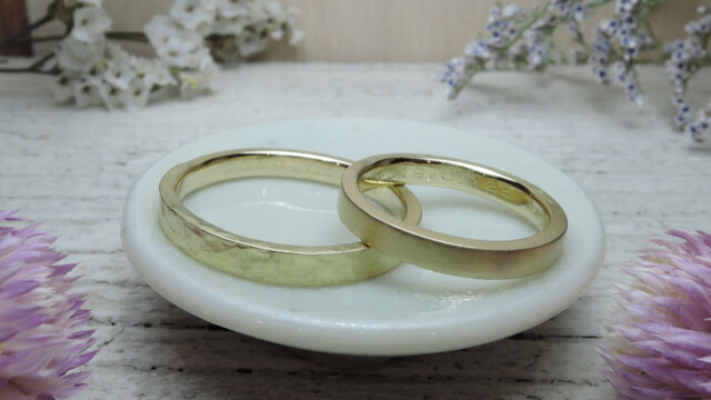 つや消し 結婚指輪 福岡