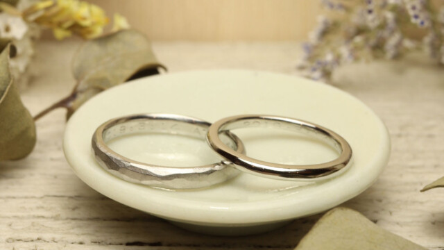 ふたりで作る結婚指輪