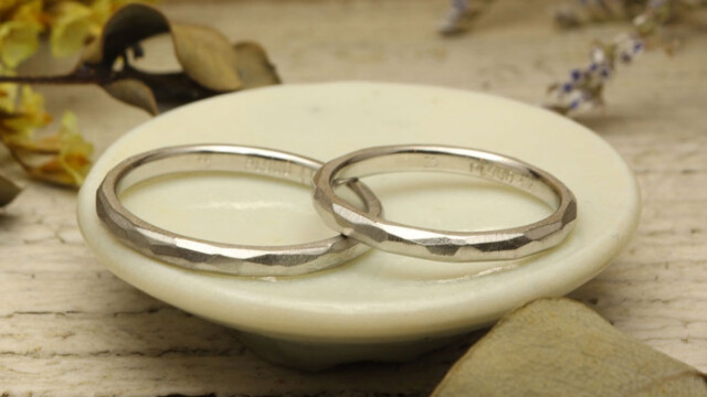 結婚指輪 プラチナ 手作り